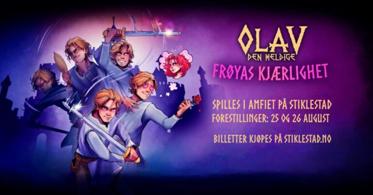Olav den Heldige - Frøyas kjærlighet plakat
